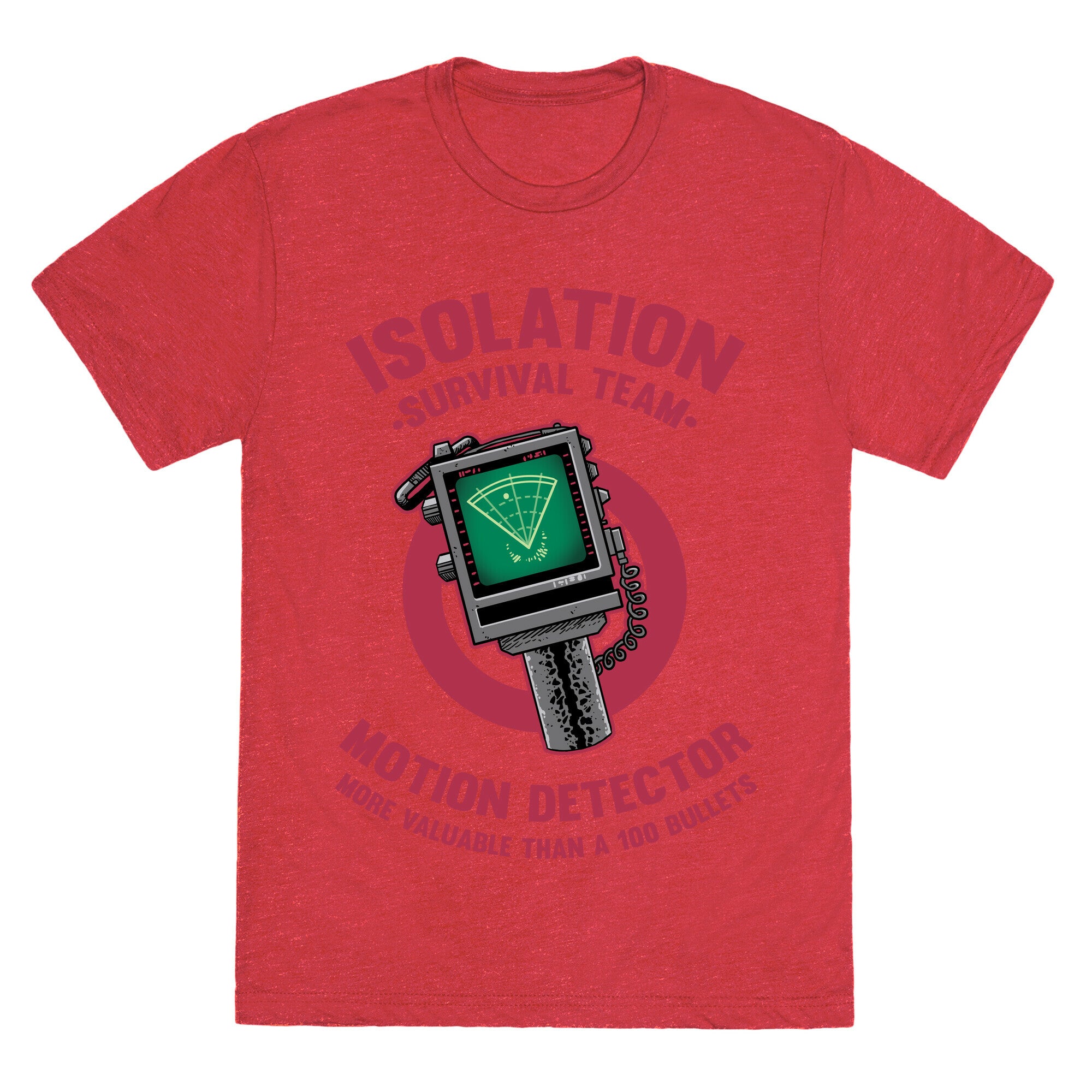 Isolation Survival Team Motion Detector Unisex Triblend Tee